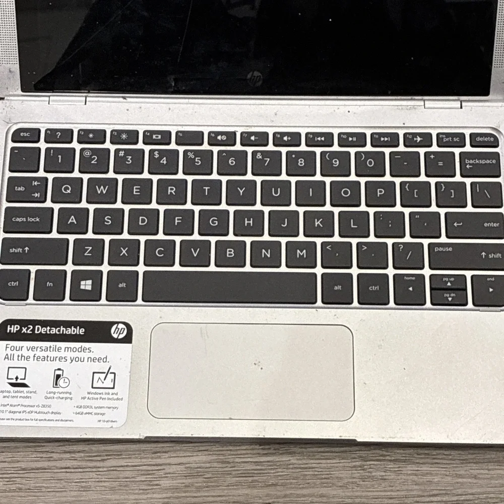 902343-001 GRAY LCD BACK COVER W/REAR CAM GLASS HP LAPTOP | FOR PARTS